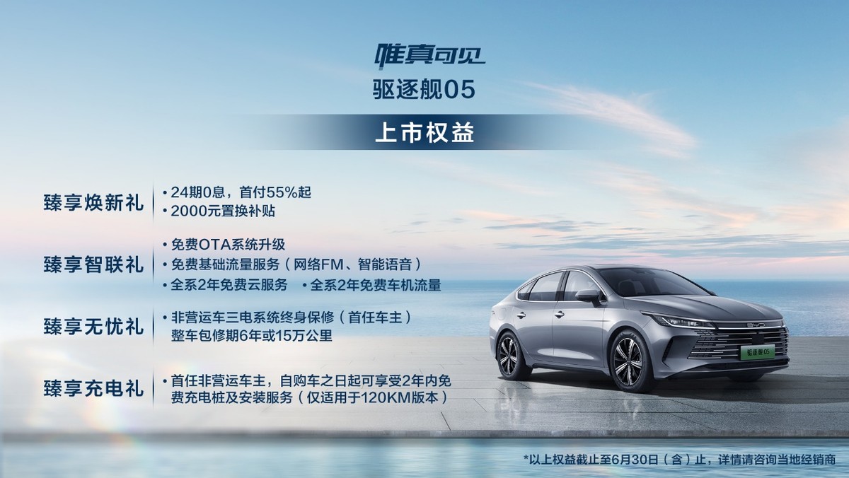 DM-i军舰抢滩登陆 比亚迪驱逐舰05陆上开跑 售价11.98~15.58万元