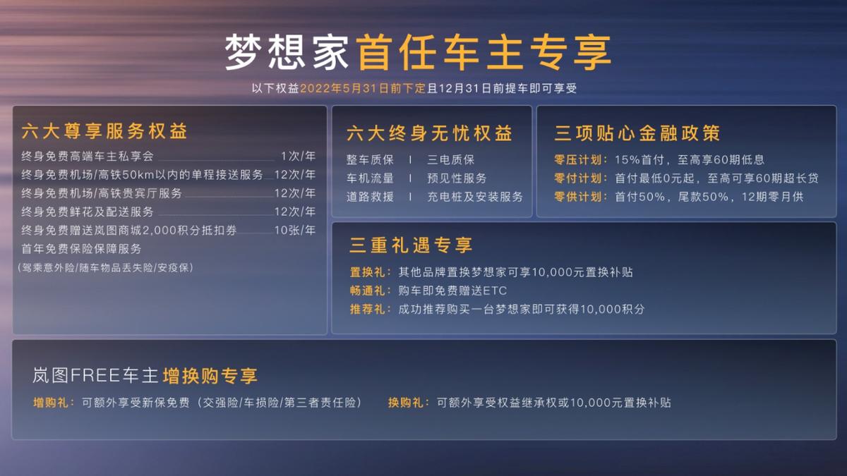 36.99万元起岚图梦想家上市 MPV将进入电动时代?
